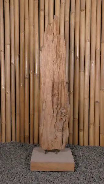 Product image 1 of the product “Root with stand made of teak wood about 100cm height ”